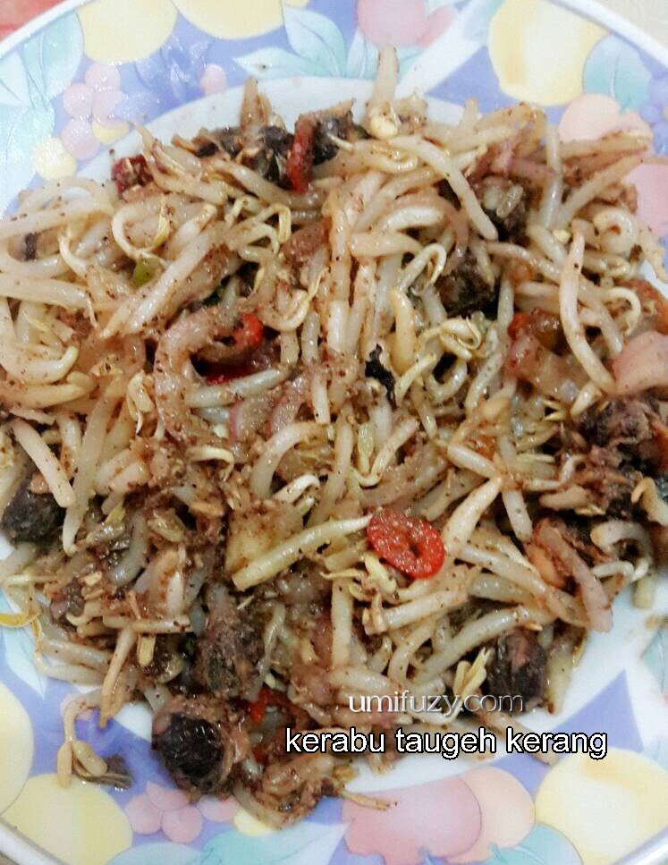 Resepi Kerabu Taugeh Kerang Istimewa Mak Blogiamfuzy