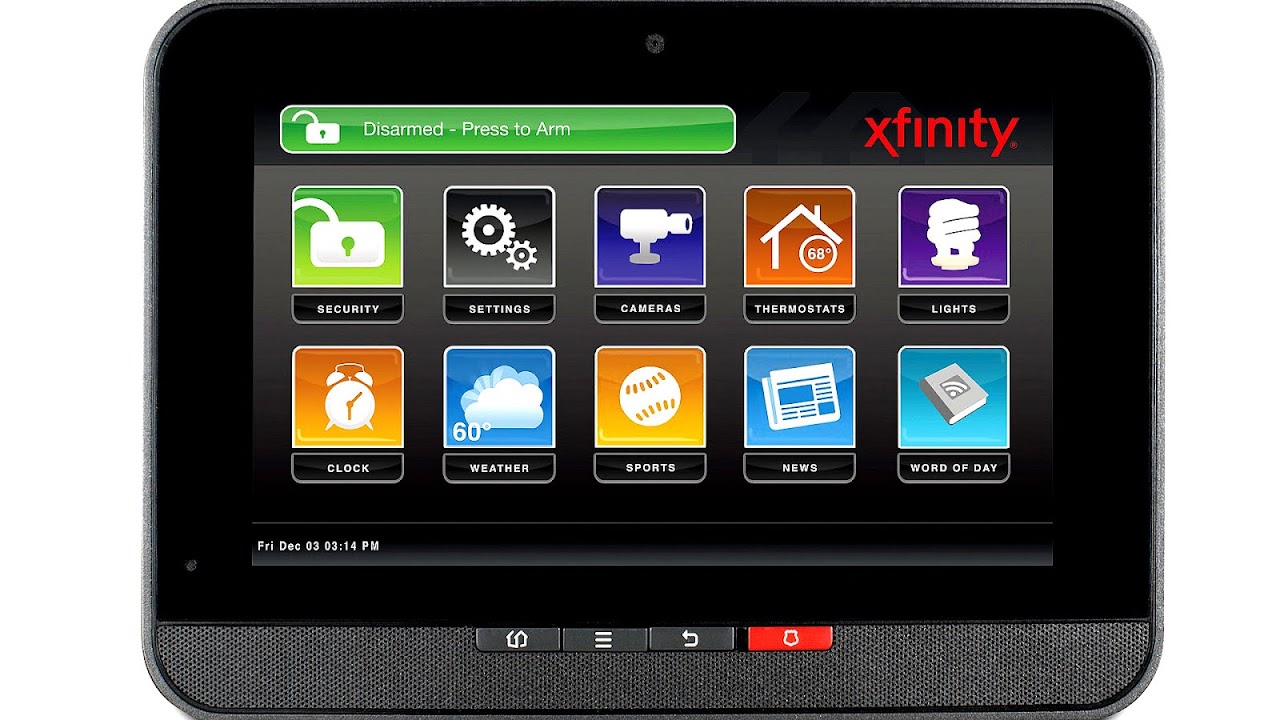 Xfinity Home Security Camera - Camera Choices