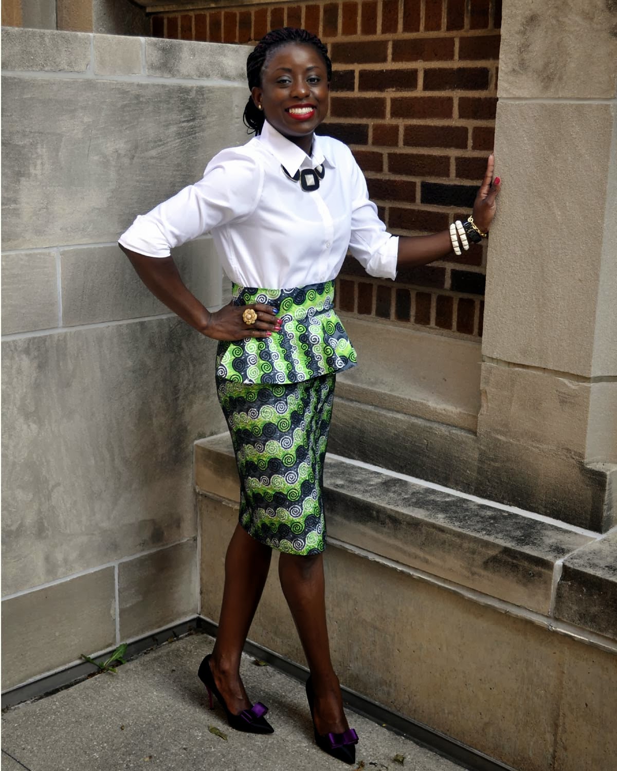 Nigeria Ankara Styles: Ankara Skirt - DeZango Fashion Zone