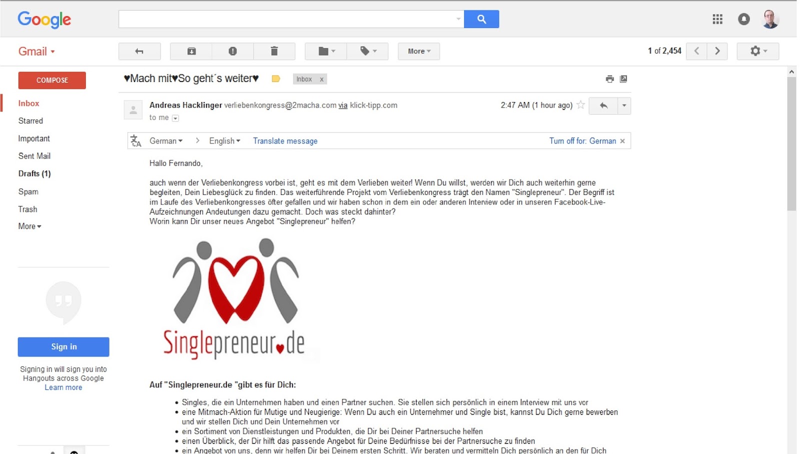 Dating industrie conferentie