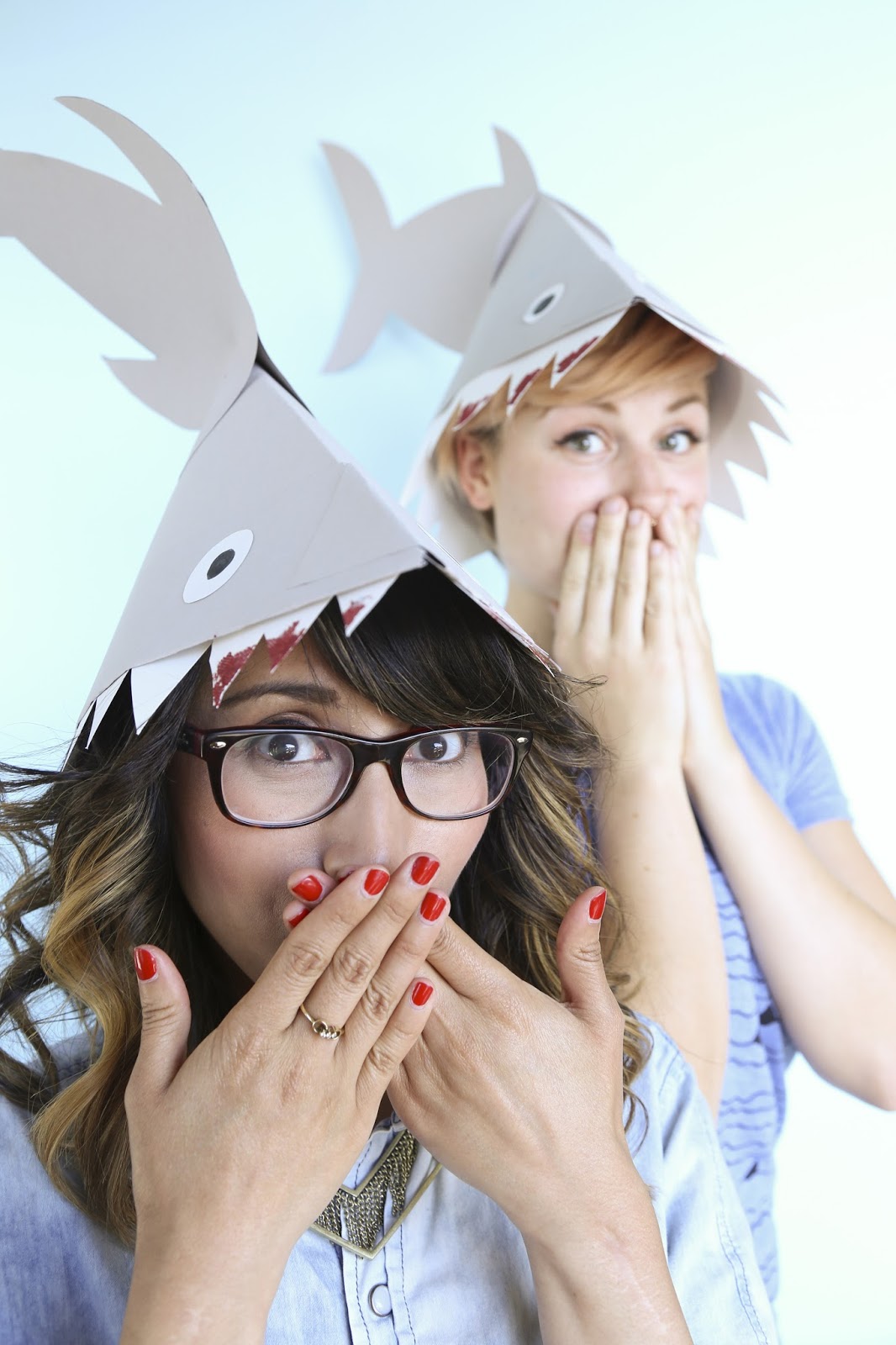 Fun DIY Shark hat by Modcloth Fun DIY Shark hat by Modcloth