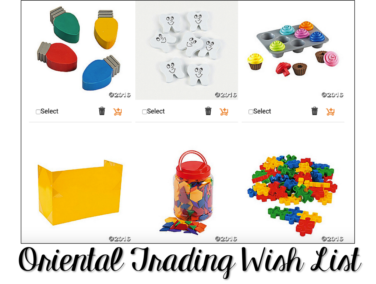 {Oriental Trading} Wishlist! creating & teaching