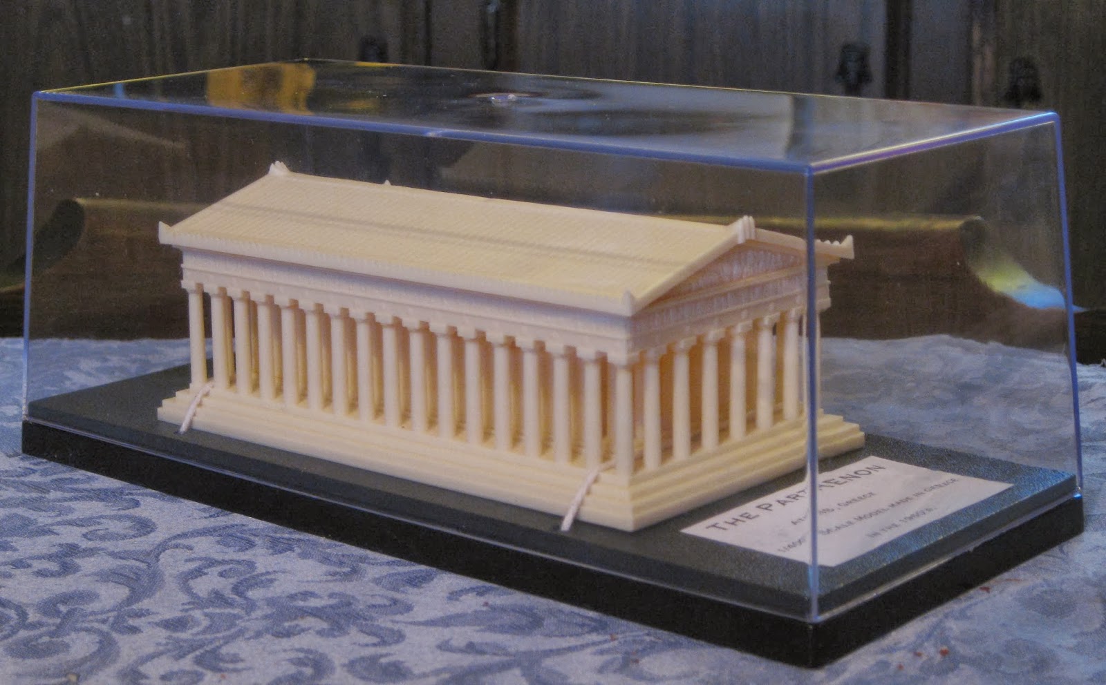 Jim's Junk!: A plastic model Parthenon? Yes, really!
