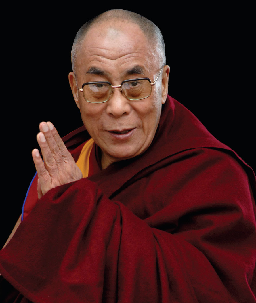 Ven. Dalai Lama - GS Hoang Phong Nguyễn Đức Tiến