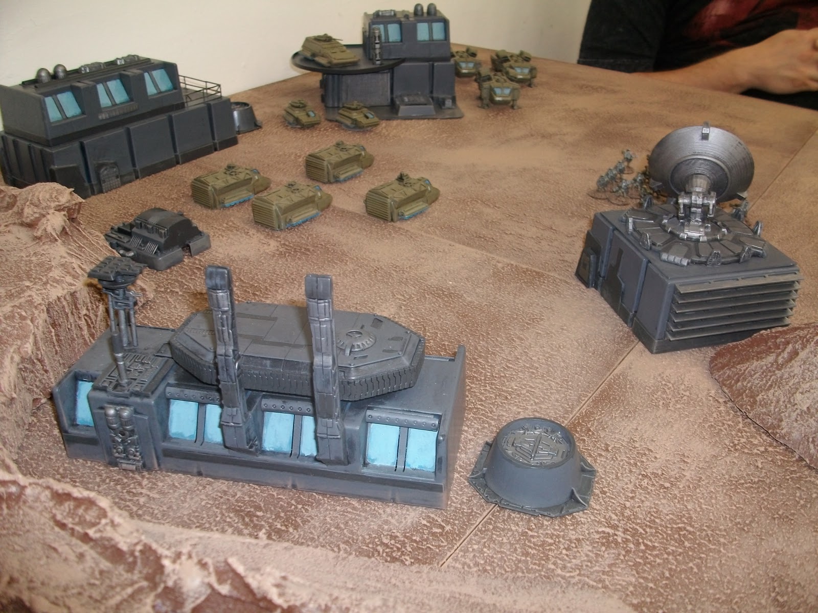 Gamin Daze Tomorrrow's Wars Demos at TableTop Game & Hobby