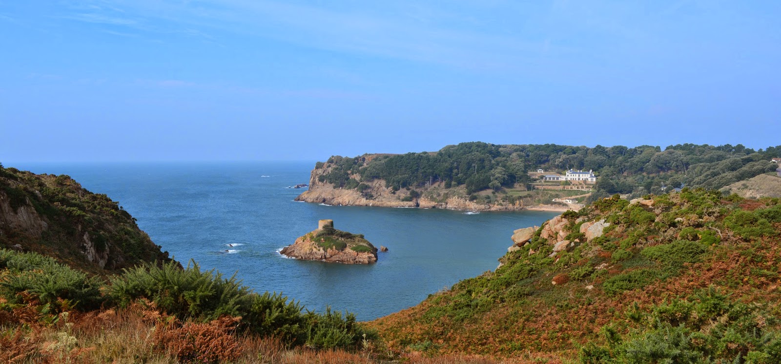 Ilha de Jersey : Portelet Bay, St Brelade e La Corbière