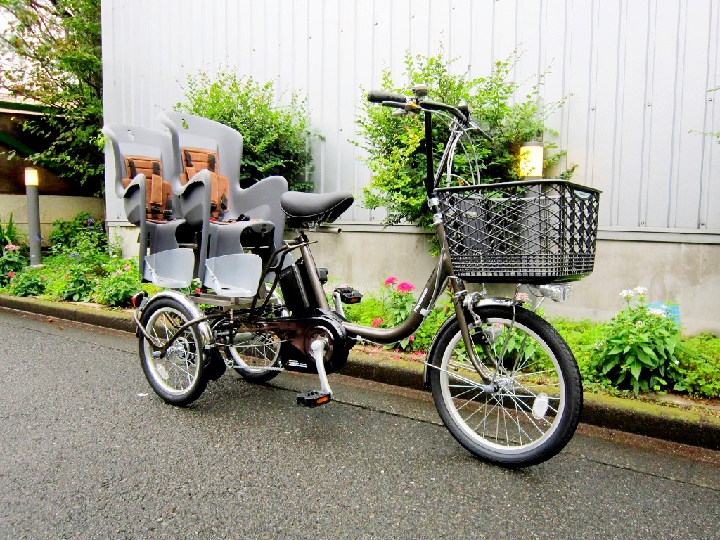 ふたごじてんしゃ 双子自転車 ママチャリ