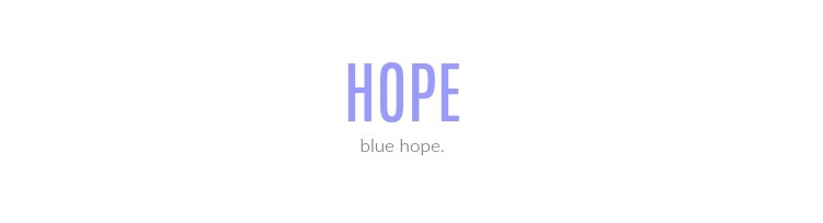 1 Blue HOPE