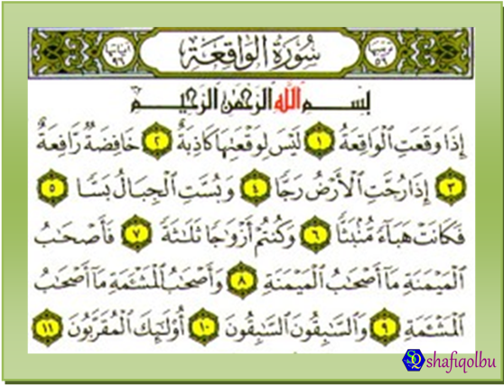 Bacaan Surah Al Waqiah  myideasbedroom.com