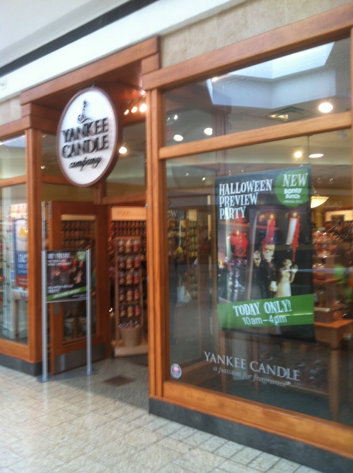 Maple Grove Cemetery Yankee Candle goodies