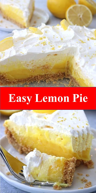 #Delicious #Easy #Lemon #Pie - WEB FOOD4