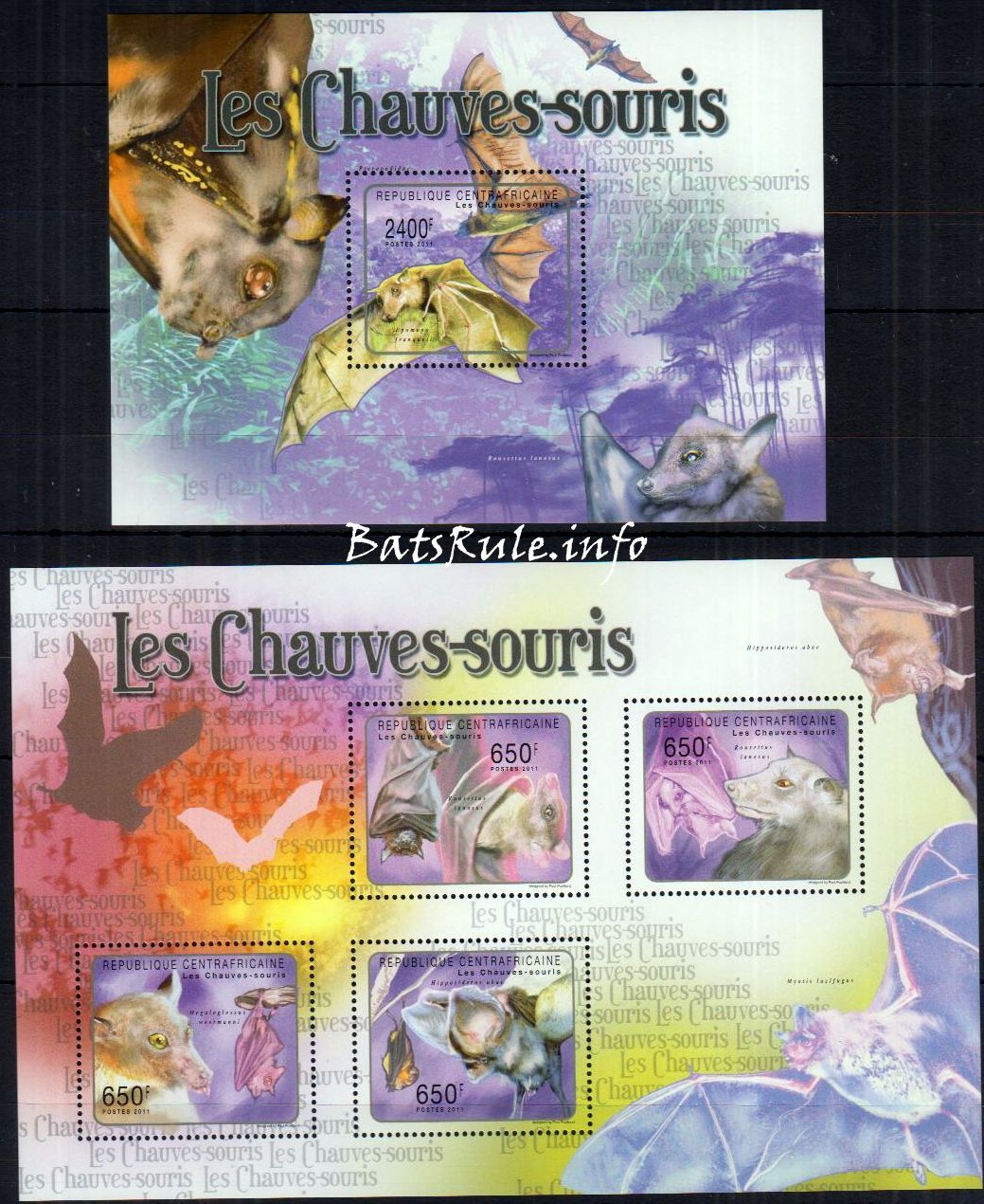 Bat Stamps