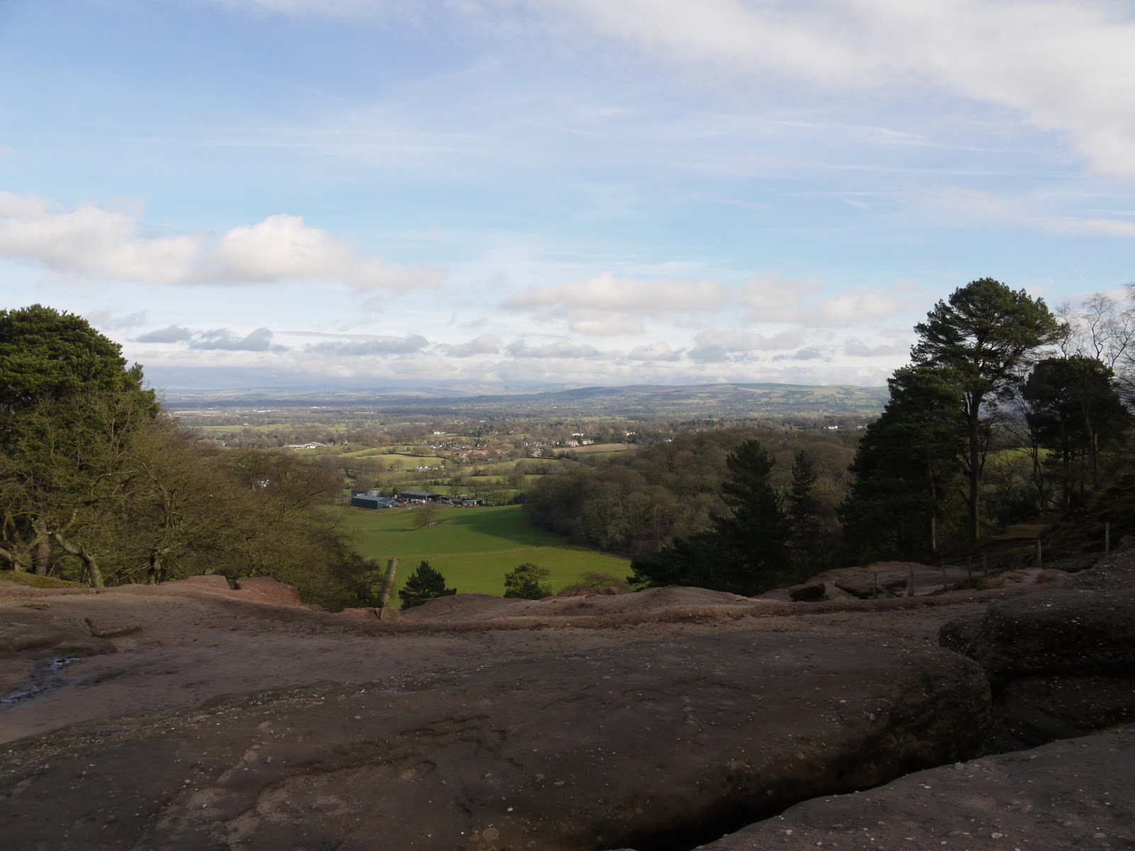 Walking in the country Alderley Edge
