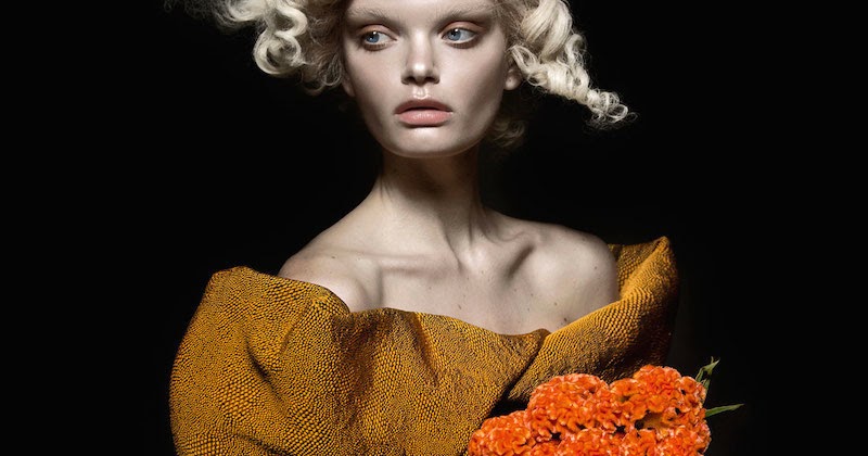 the flower: marthe wiggers by thom kerr for black magazine #23 | visual ...