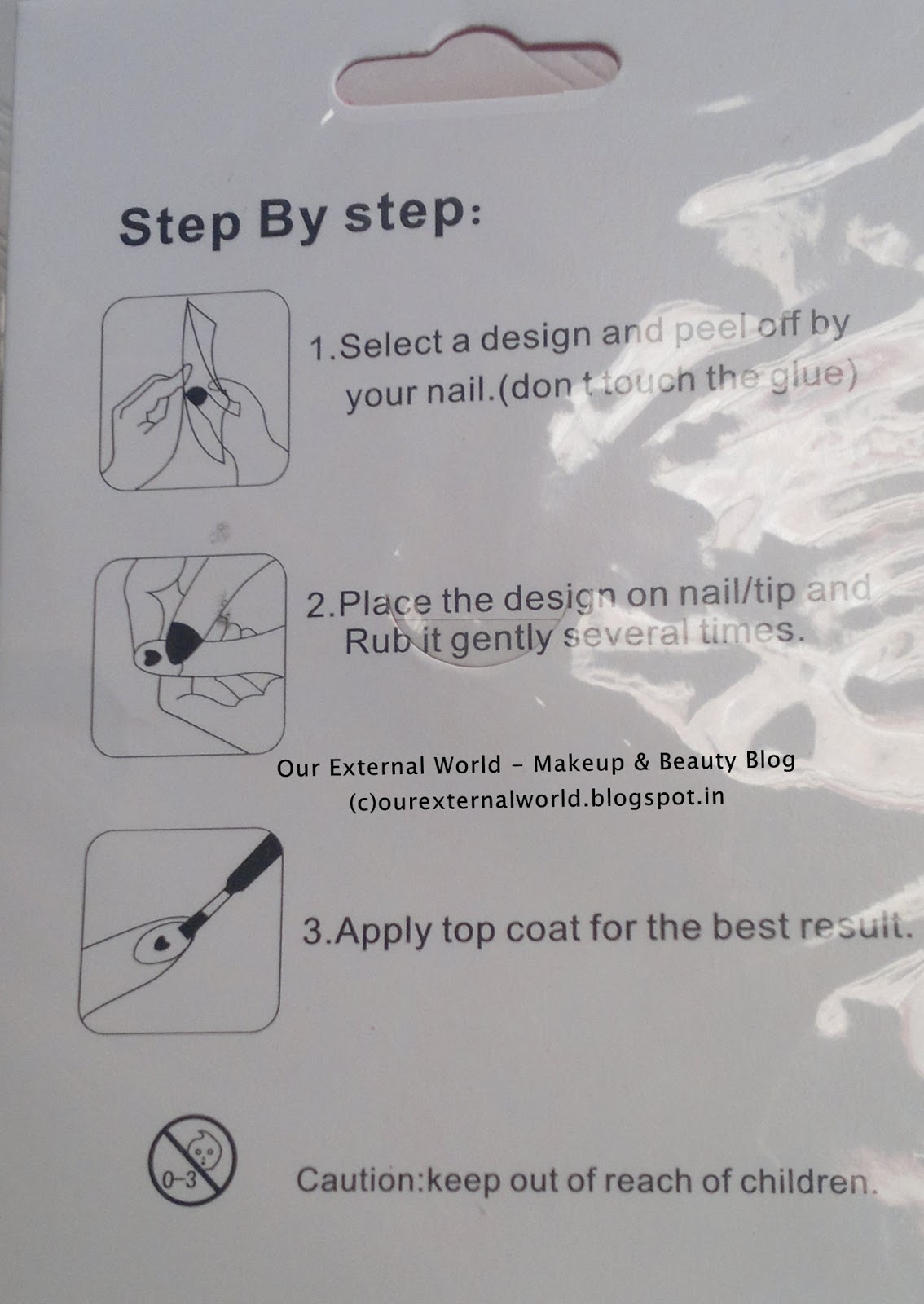3D Nail Seal Elegant French Nail Art Stickers Review
