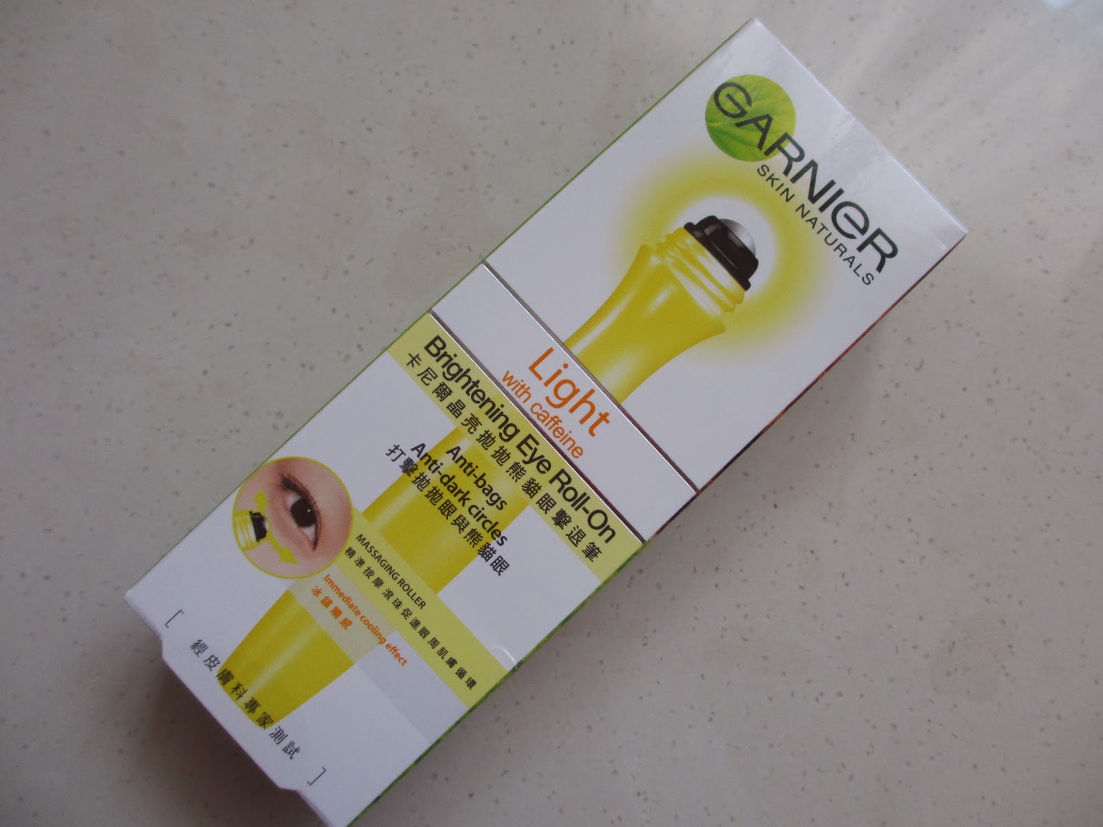 The Blackmentos Beauty Box Skincare review Garnier light brightening