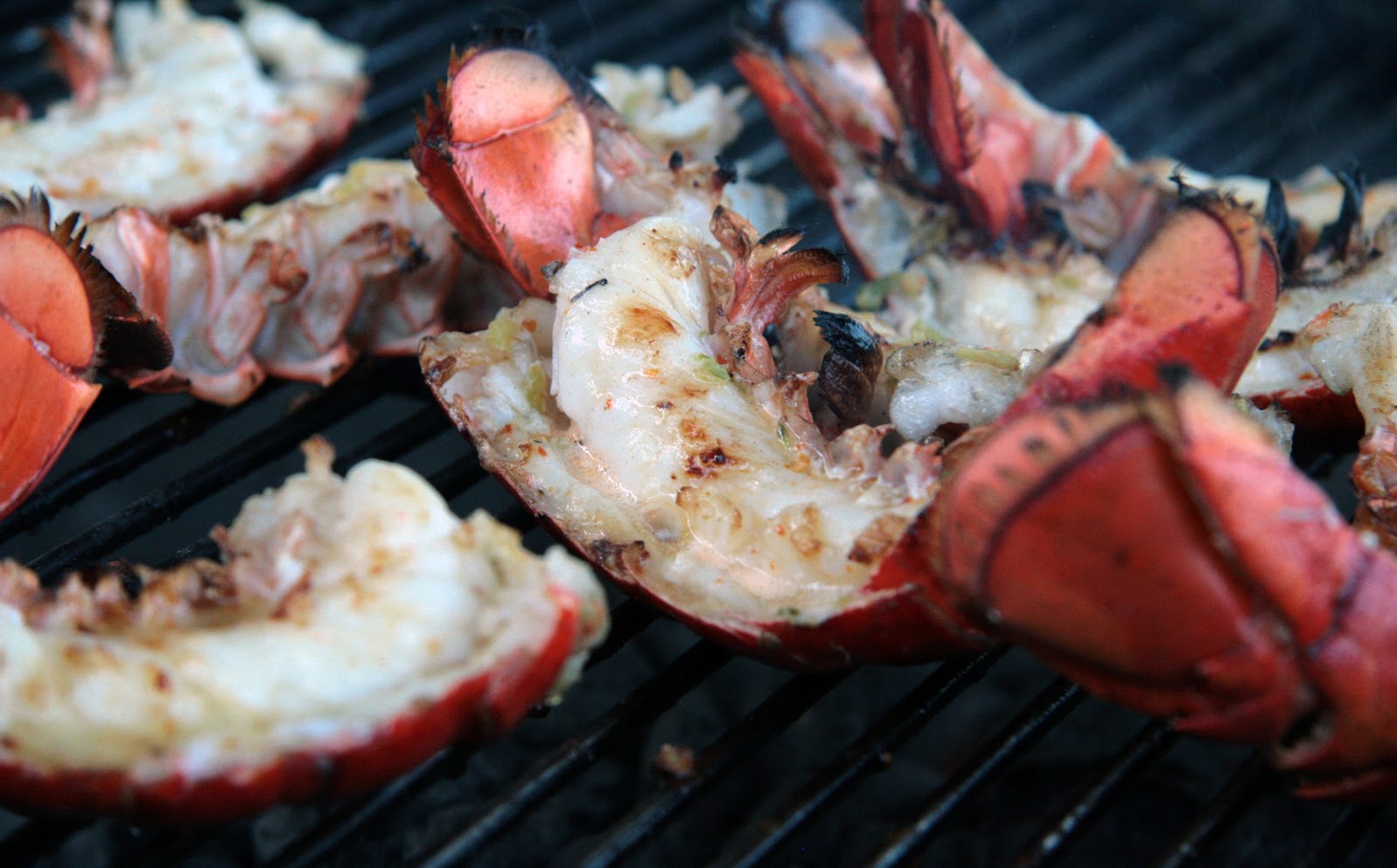 Charcoal Grilled Lobster Tails Local Food Rocks