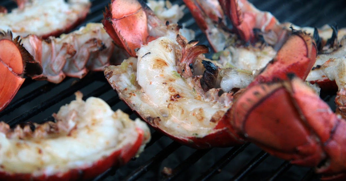 Charcoal Grilled Lobster Tails Local Food Rocks