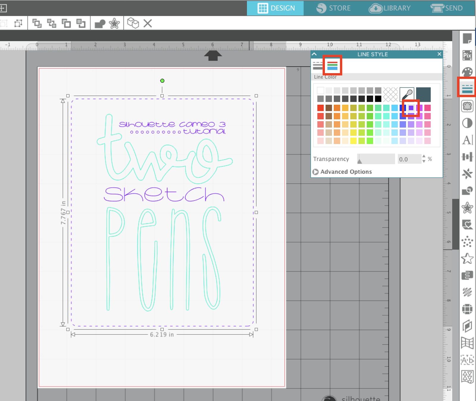 How to Use Two Sketch Pens in Silhouette CAMEO 3 Silhouette School