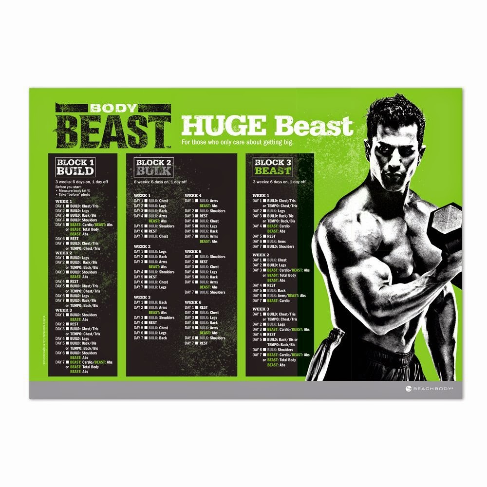 Schedule Body Beast Leg Day Body Beast Legs Workout Beachbody BODY BEAST  BUILD: Legs Back Bis, image size:1000x1000