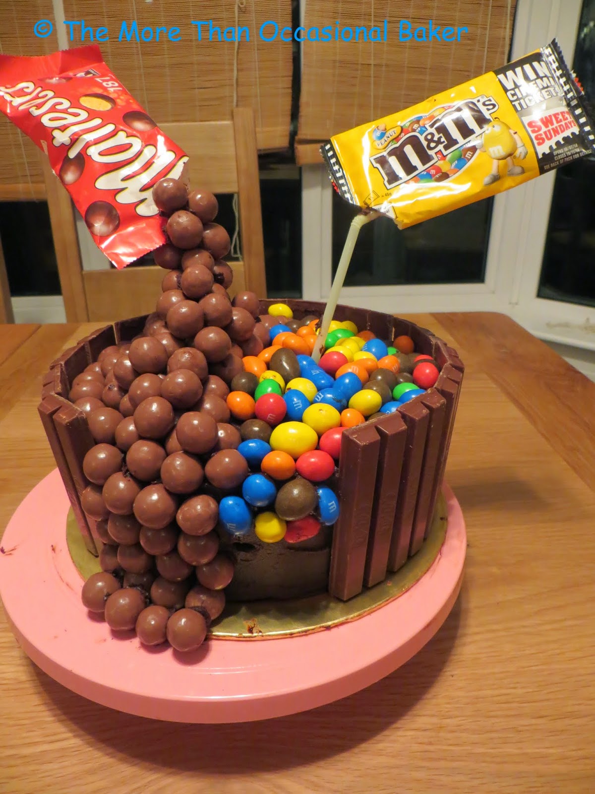 The more than occasional baker Chocolate Candy Cake