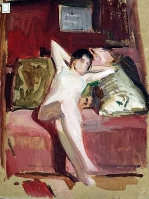 Estudio de desnudo, Joaquín Sorolla Bastida, Retratos de Joaquín Sorolla, Joaquín Sorolla y Bastida, Joaquín Sorolla, Pintor español, Retratista español, Pintores Valencianos, Retratos