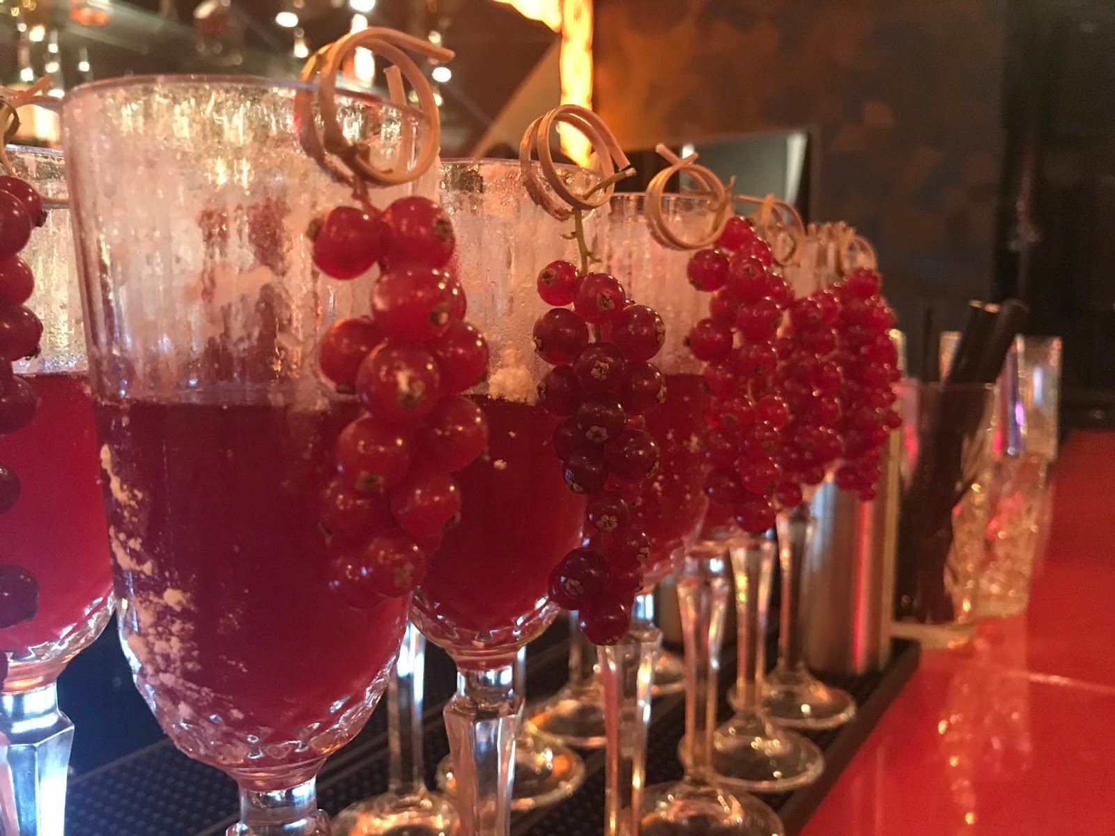 Red berry cocktail