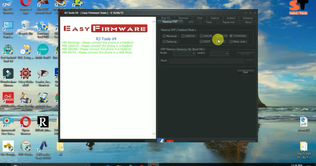 R3 Tool V4 Crack Tool Repair Mtk,Spd Imei No. XDA150