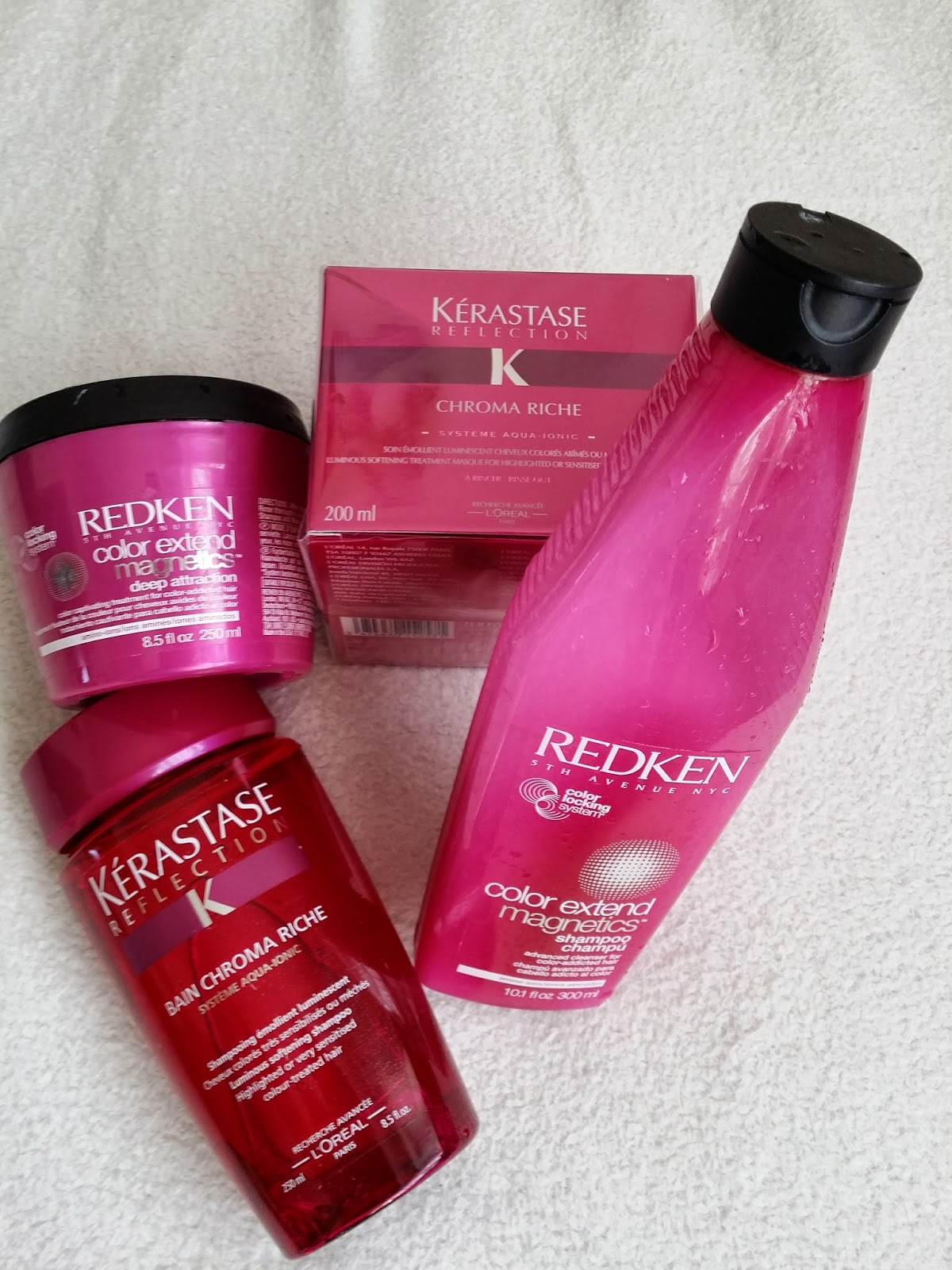 SuperSummer’s Distractions Kerastase VS Redken Coloured hair