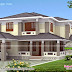 2700 sq-ft Kerala style sloped roof house