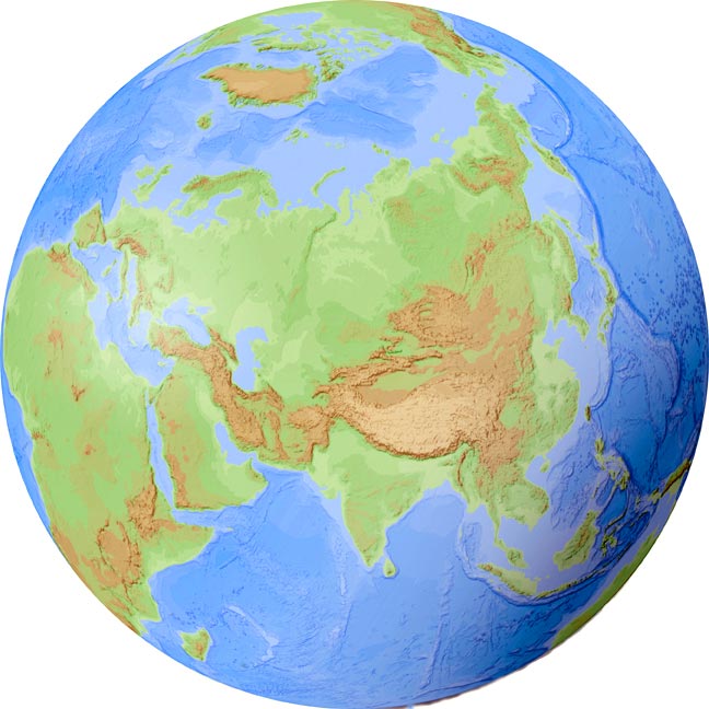 Карта россии на глобусе картинки