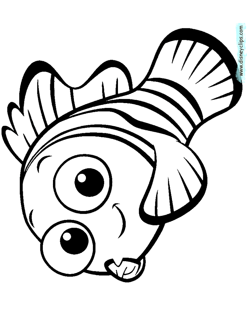 HD Nemo Coloring Pages To Print Pictures | Big Collection Free