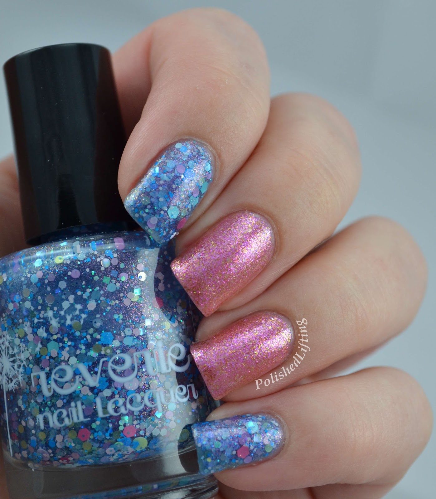 Reverie Nail Lacquer Castles in the Air Rainbow Honey Chemical Plant