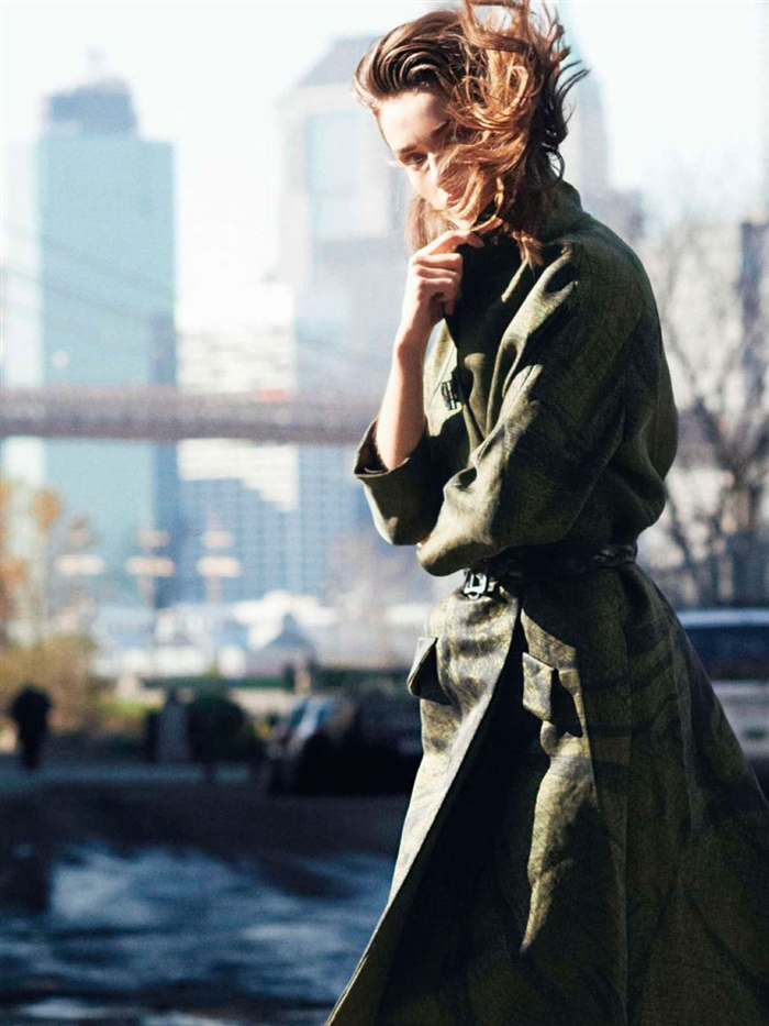 Andreea Diaconu in New York by David Sims for Vogue Paris