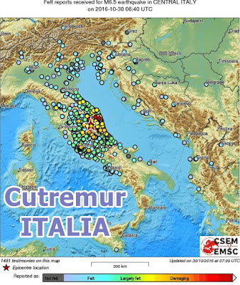 cutremur italia azi harta explicatii de ce