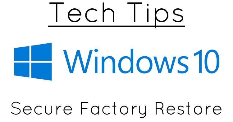 factory image restore windows 10