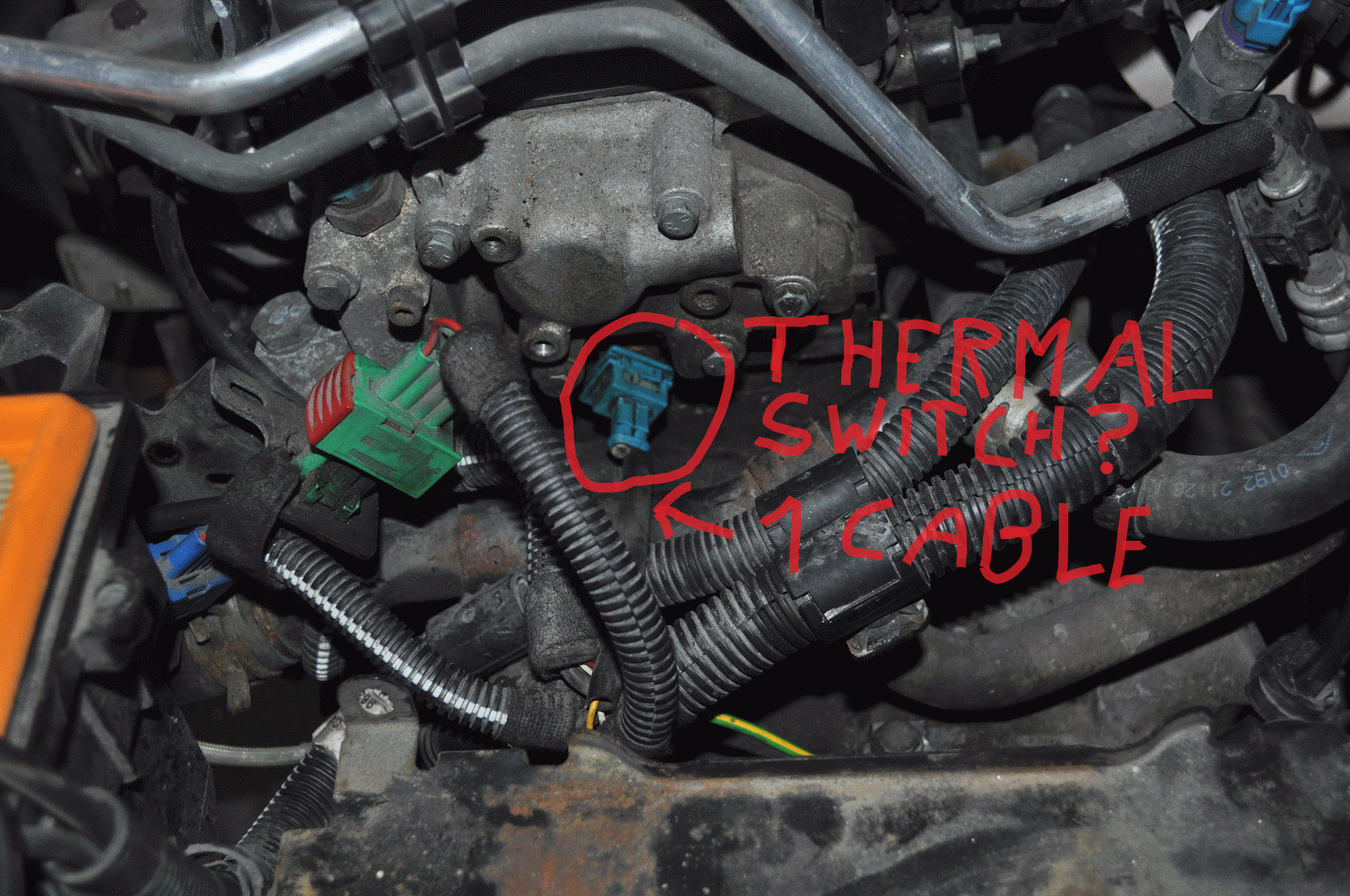 Peugeot 206: cooling problem