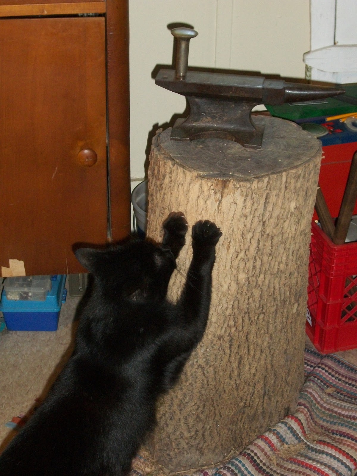 Concha's Comments Homemade Scratching Post