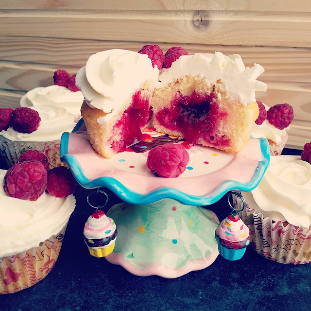 Cupcakes cu zmeura