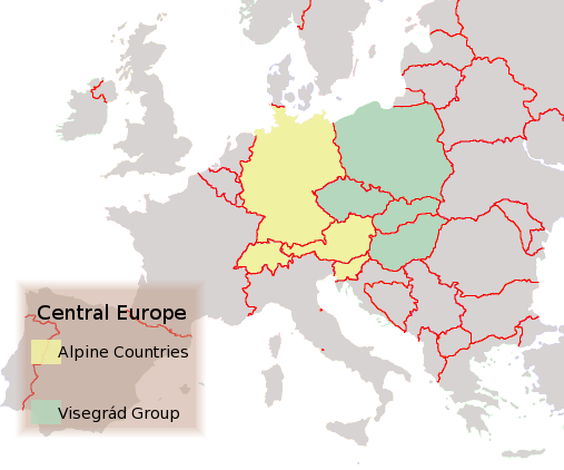 GEOGRAFIA DE EUROPA Y ORIENTE: EUROPA CENTRAL