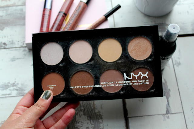 NYX Highlight and Contour Palette Review