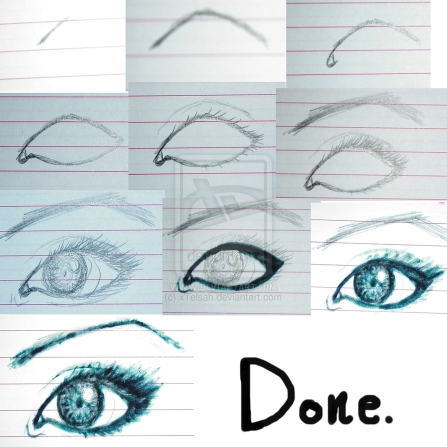 How to draw the eyes - Learn how to draw