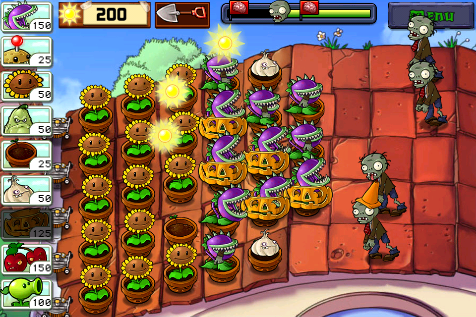 How To Complete Grounded Achievement in Plants Vs. Zombies (iPod Touch