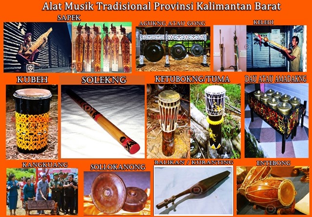 Alat Musik Tradisional Provinsi Kalimantan Barat | DTECHNOINDO