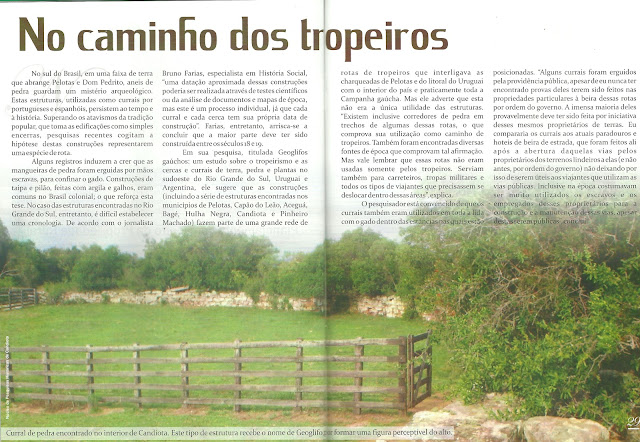 Revista PAMPA MAGAZINE: No caminho dos tropeiros