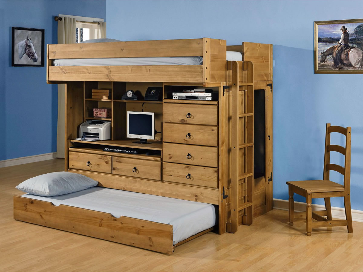 Pix Grove AllinOne Full Loft Bed