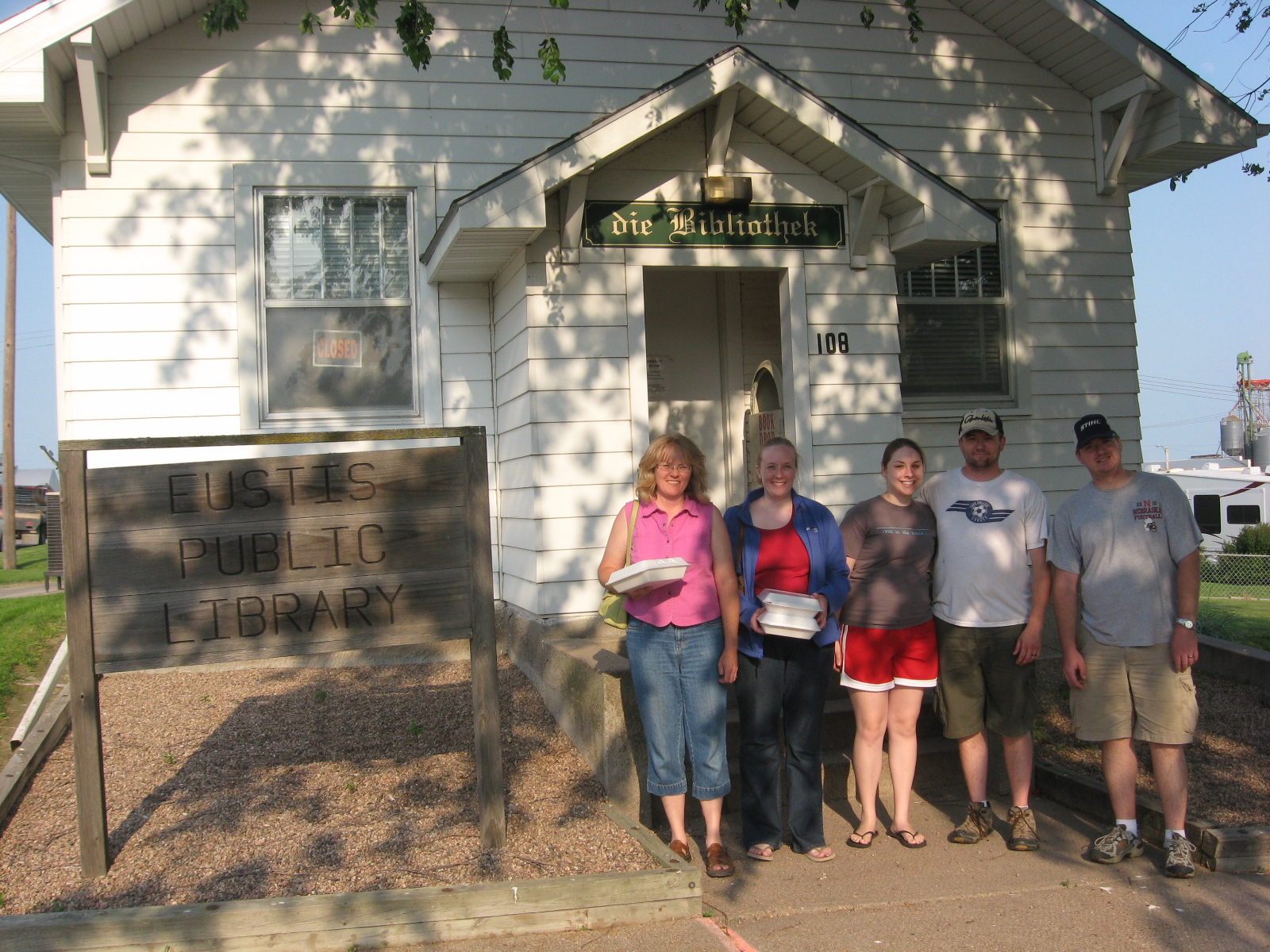 Jerry & Mary's June 11th, 2011, trip to Eustis, Nebraska