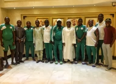 Dame Patience Goodluck Jonathan Sends Best Wishes To Eaglets.