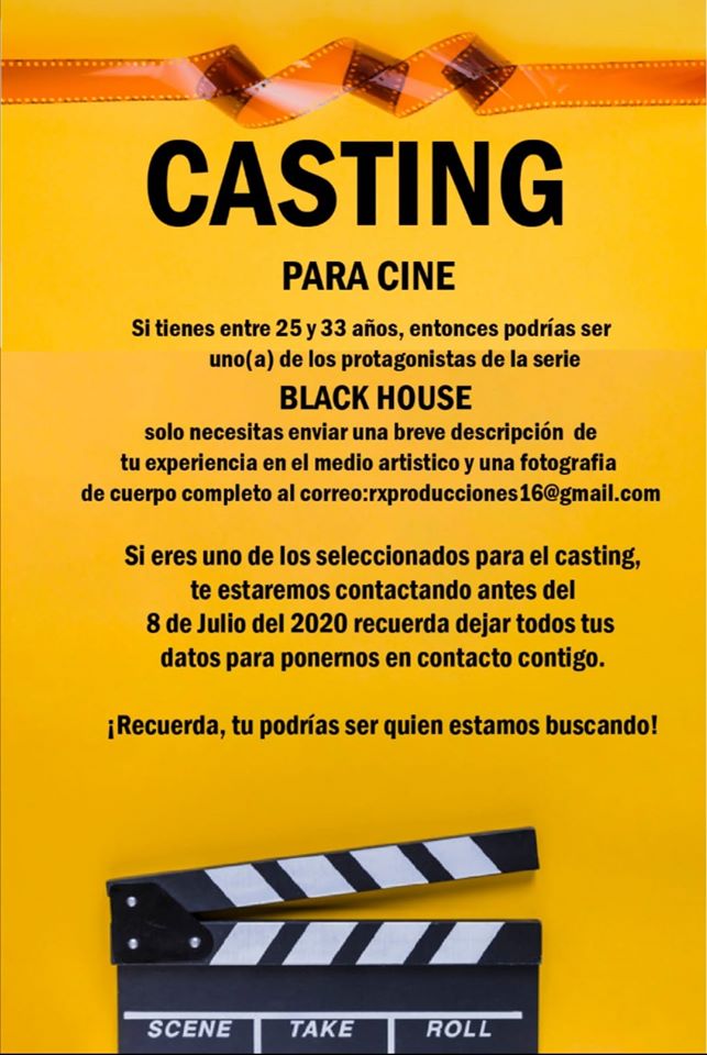 CASTING EN MÉXICO Para CINE de buscan los/as protagonistas de la serie
