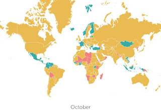 Where to travel in October high season